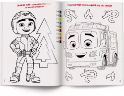 Disney. Straż Ekipa. Kolorowanka według kodu