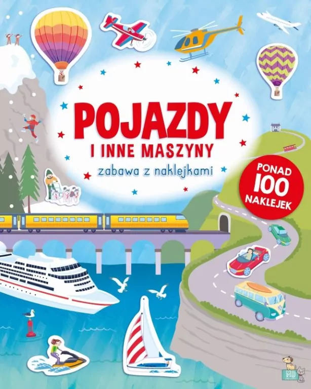 Zabawa z naklejkami. Pojazdy i inne maszyny - tantis.pl