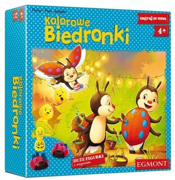 Kolorowe biedronki. Duże figurki z magnesami - tantis.pl