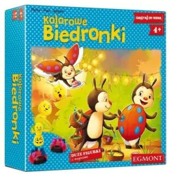 Kolorowe biedronki. Duże figurki z magnesami