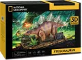 Puzzle 3D Stegozaur National Geographic - tantis.pl