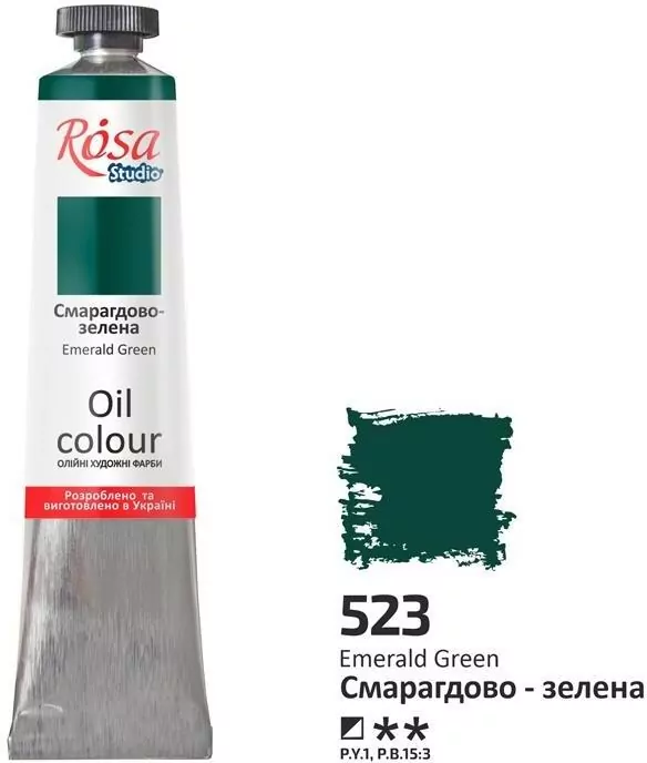 Farba olejna emerald gray 523 45ml - tantis.pl