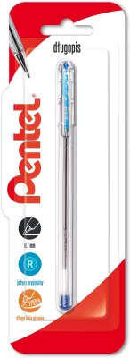 Długopis SuperB. Niebieski 1 szt.