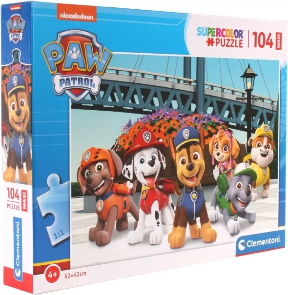 Puzzle 104. Maxi Supercolor. Psi Patrol 2 - tantis.pl
