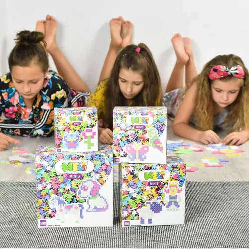 Klocki Meli Minis Pastel Girls 200 elementów - tantis.pl