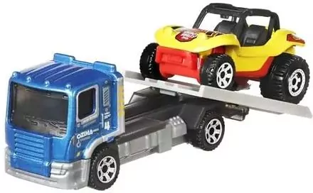Matchbox. Samochód z przyczepą i akcesoriami - tantis.pl