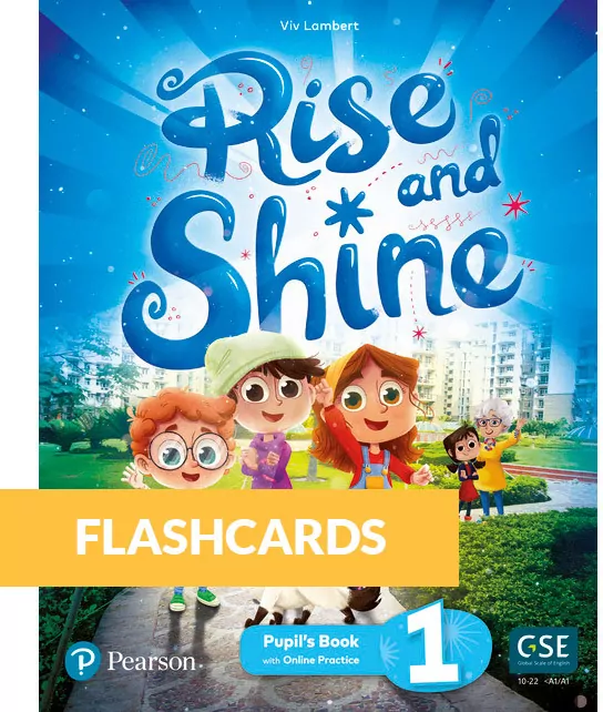 Rise and Shine 1. Flashcards - tantis.pl