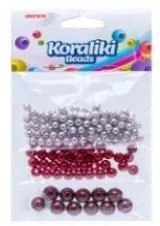 Koraliki do nawlekania 3 kolory 12g - tantis.pl