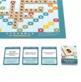 Scrabble Drewniane płytki i stojaki Rodzinna gra - tantis.pl