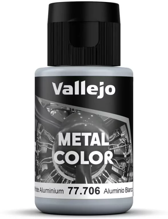 Vallejo: 77.706 - Metal Color - White Aluminium (32 ml) - tantis.pl