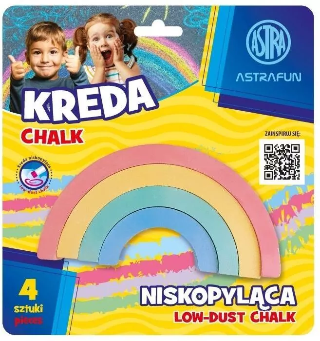 Kreda. Tęcza Fun. 4 kolory - tantis.pl