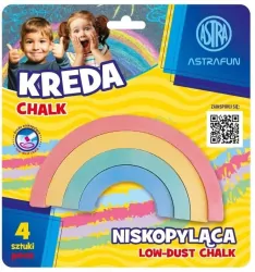 Kreda. Tęcza Fun. 4 kolory