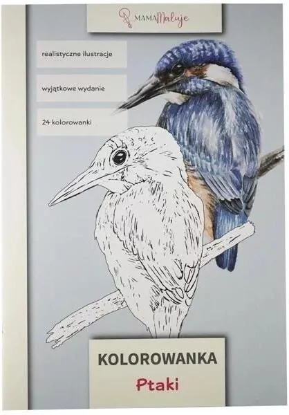 Ptaki. Kolorowanka - tantis.pl