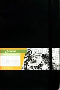 Notes A5 Kratka Impresja Czarny - tantis.pl