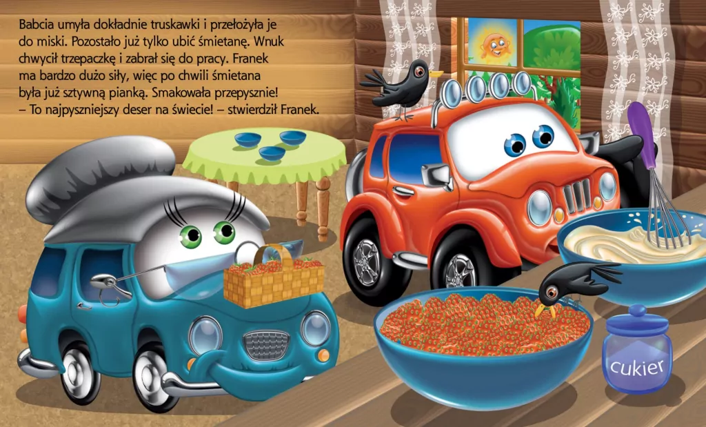 Wizyta u babci. Samochodzik Franek - tantis.pl