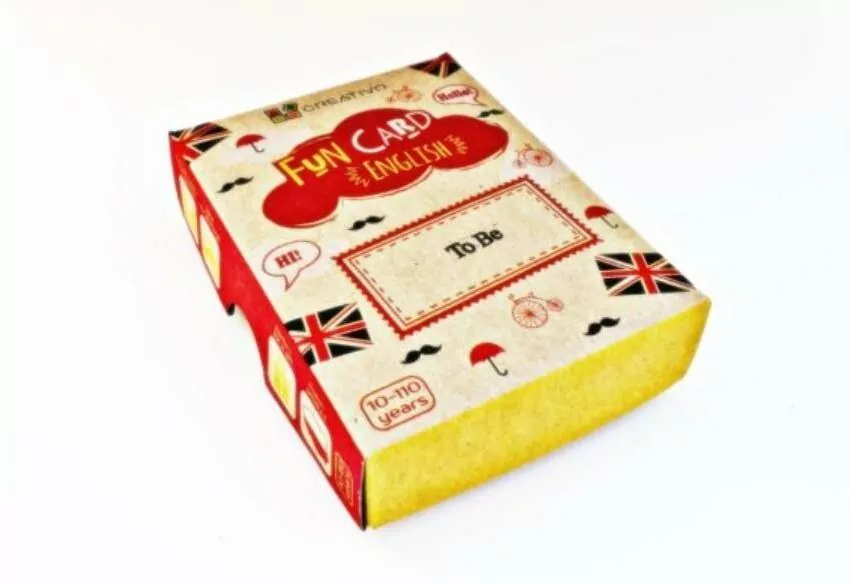 Fun Card English. To Be - tantis.pl