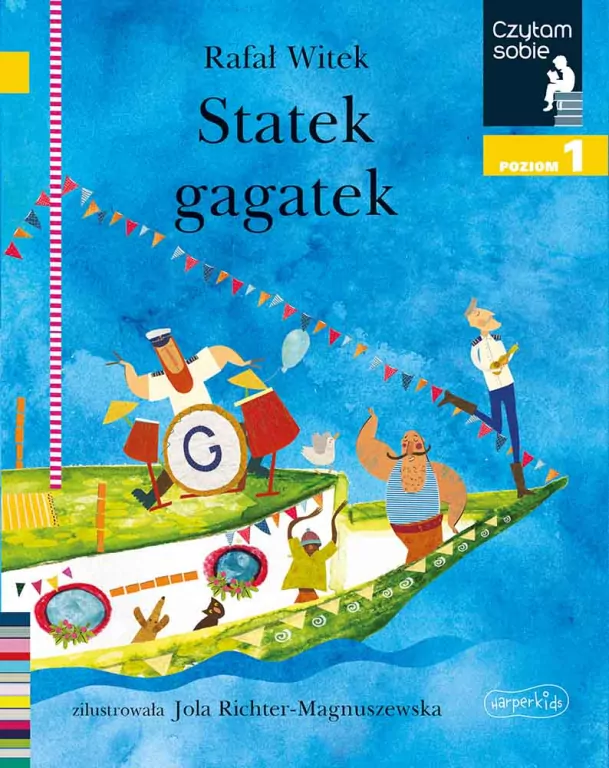 Statek gagatek. Czytam sobie. Poziom 1 - tantis.pl