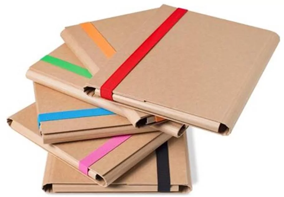 Teczka z gumką A4. Kraft. Mix - tantis.pl