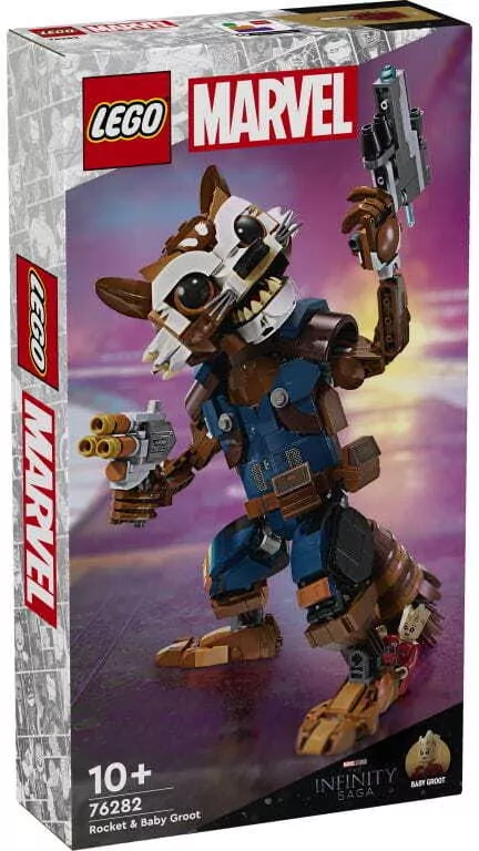 LEGO® Marvel. Rocketa i Małego Groota 76282 - tantis.pl