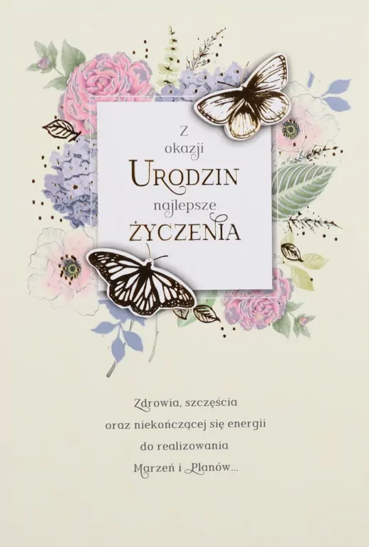Karnet Urodziny - tantis.pl