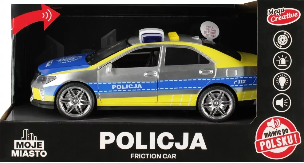 Auto policja. Moje Miasto - tantis.pl