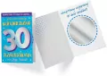 Karnet B6 DK-922 Urodziny 30 lusterko - tantis.pl