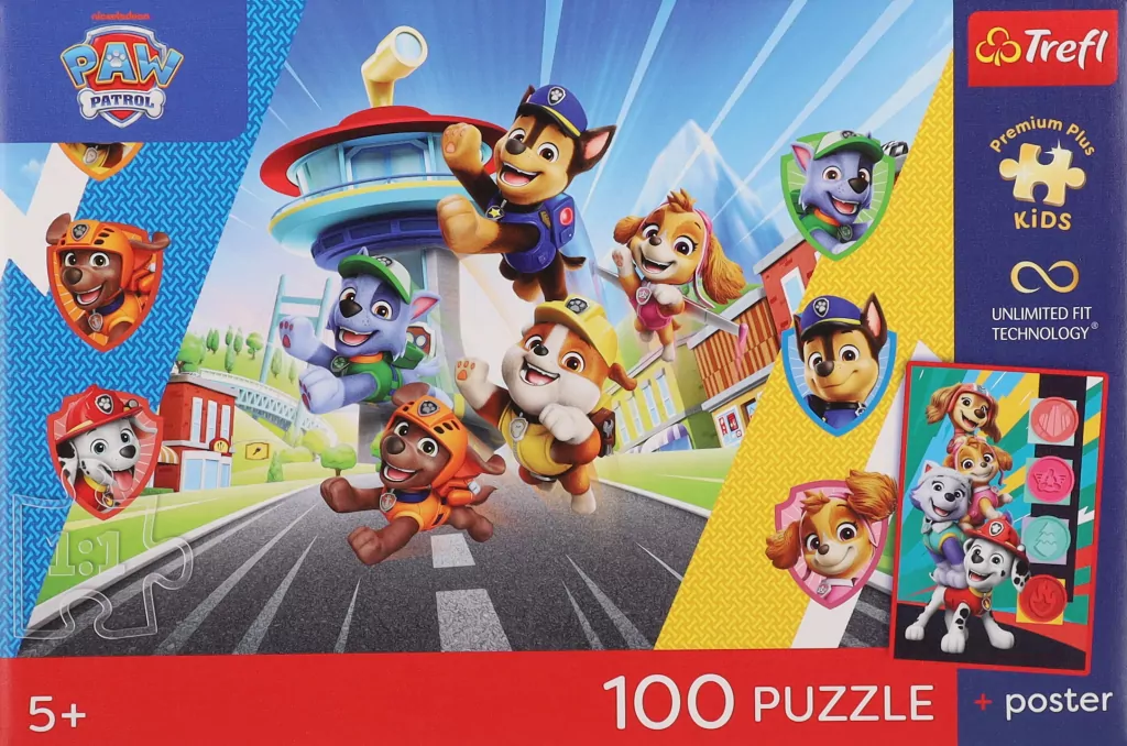 PUZZLE 100EL TREFL PREMIUM PSIA PRZYGODA PUD12 - tantis.pl