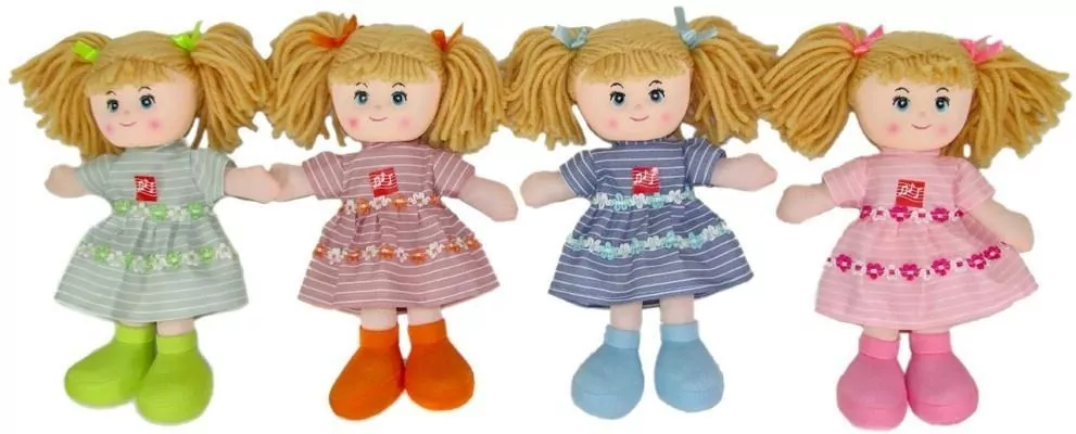 Lalka 4 wzory 30cm z głosem 163035 SunDay mix - tantis.pl