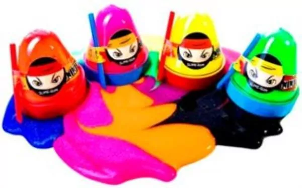 Glutek Slime Mr Boo Ninja Neon 100g 80063 p24 mix cena za 1 szt UA - tantis.pl