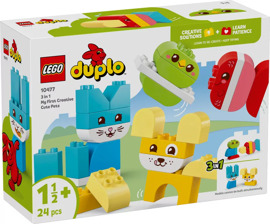 LEGO® Duplo Kreatywne zwierzaki 3w1 10477 - tantis.pl