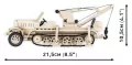 COBI. Pojazd półgąsiennicowy niemiecki HC WWII Sd.Kfz. 9/1 Famo - tantis.pl
