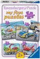 Puzzle 2/4/6/8 Emergency Vehicles - tantis.pl