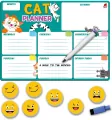 Tablica magnetyczna z markerem Cat Planner RK2050-04 - tantis.pl