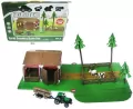 Zagroda 72el. + traktor w pudełku 5279-34  HIPO - tantis.pl