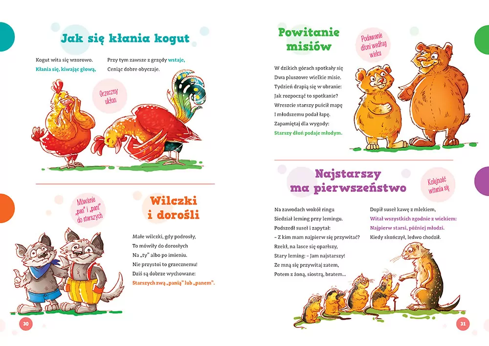 Dobre maniery na wesoło. Wierszyki dla dzieci - tantis.pl
