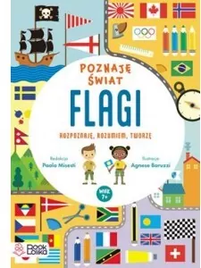 Flagi Poznaję świat z naklejkami - tantis.pl