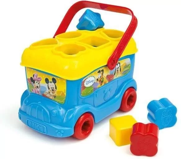 Autobus Baby Myszka Miki. Sorter z klockami - tantis.pl