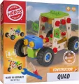 Klocki konstrukcyjne Quad drewniany 4w1 110el - tantis.pl