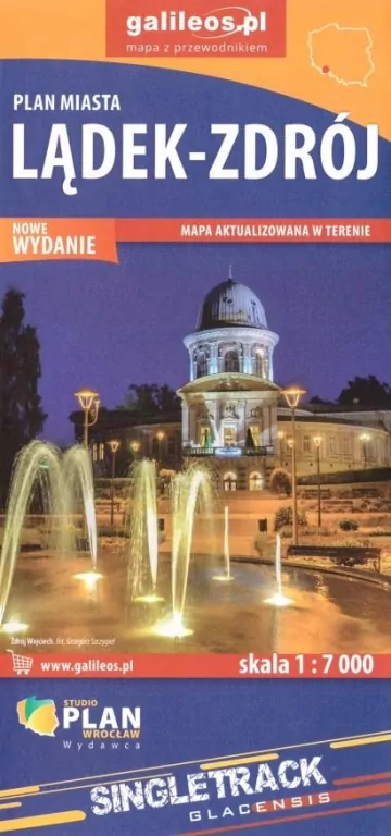 Lądek Zdrój - plan miasta 1:7000 - tantis.pl