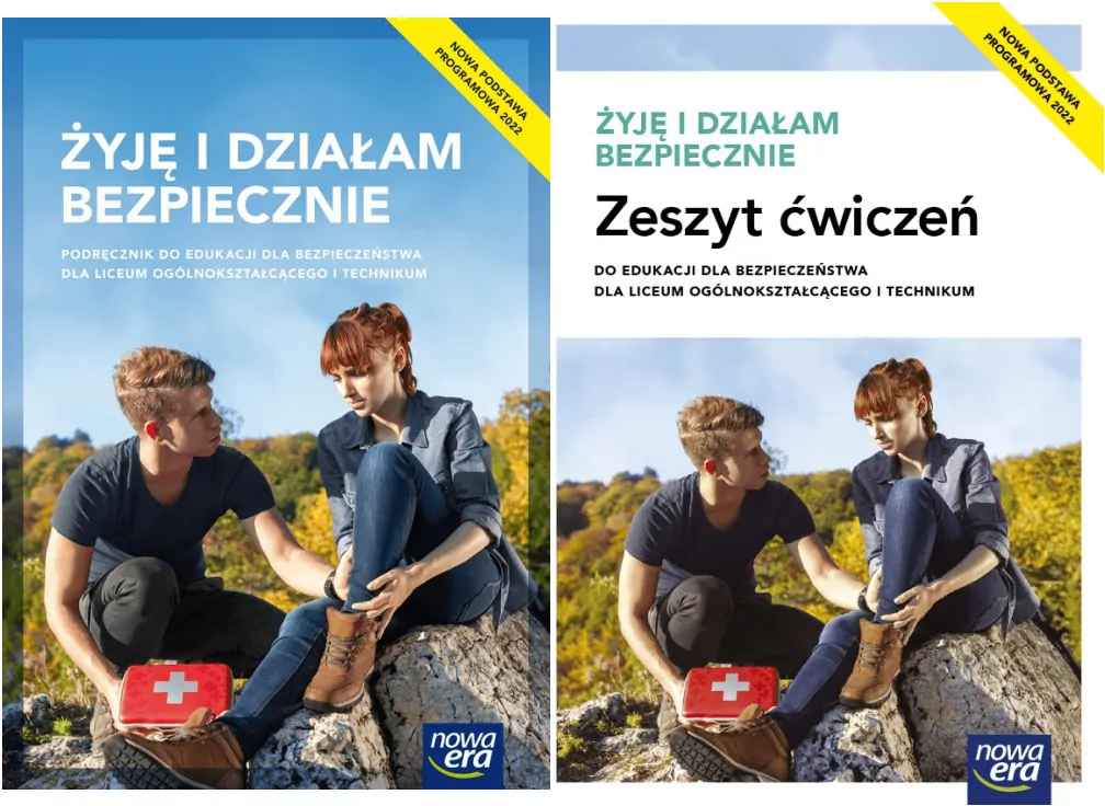 Pakiet: Żyję i działam bezpiecznie. Podręcznik / Zeszyt ćwiczeń do edukacji dla bezpieczeństwa dla liceum i technikum. Zakres podstawowy - tantis.pl