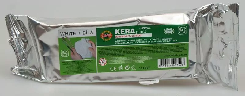 GLINKA LEKKA SAMOUTWARDZALNA 131697 BIAŁA 400G - tantis.pl