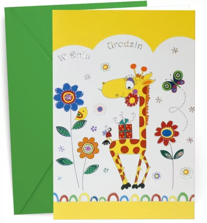 Karnet urodzinowy - tantis.pl