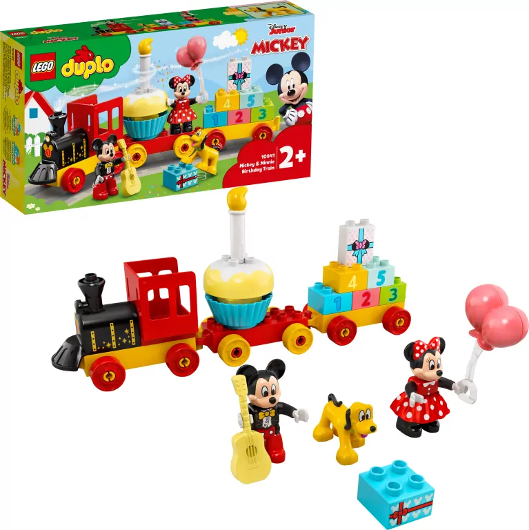 LEGO Duplo Disney. Urodzinowy pociąg myszek Miki i Minnie. 10941 - tantis.pl