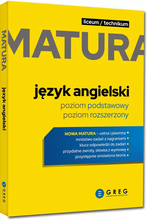 Matura 2024-2026 - Język angielski - tantis.pl