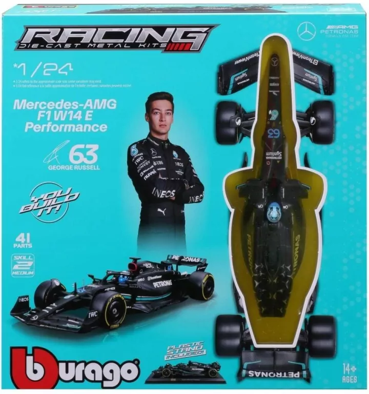F1 Model Kit - 2023 Mercedes-Amg Petronas Team - tantis.pl