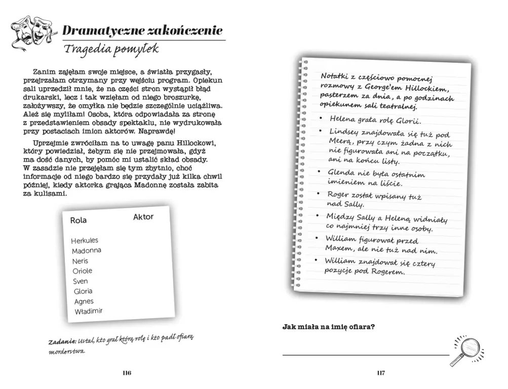 Kto to zrobił? Łamigłówki kryminalne - tantis.pl