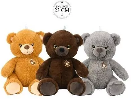 Pluszowy Bozami Niedźwiedź 23cm mix - tantis.pl