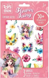 Tatuaże Flower Fairy Bellisa różowy. ToysInn