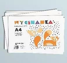 Zeszyt papierów kolorowych A4/8K wycinanka