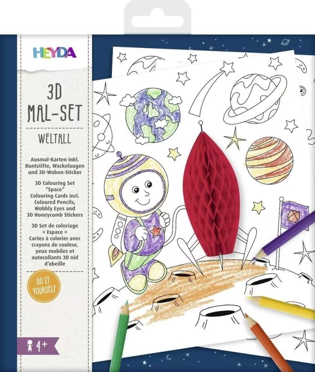 Wypukła malowanka - Kosmos - tantis.pl